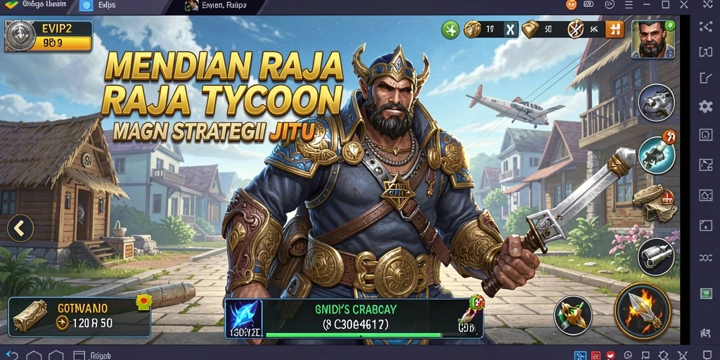 Tangkapan layar gameplay EVIP2 dengan momen keputusan strategis.