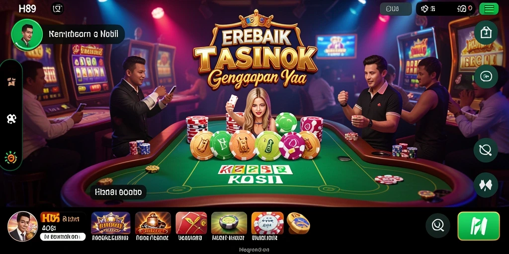 Tampilan gameplay H89 yang menarik dan mendebarkan di dunia Kasino.