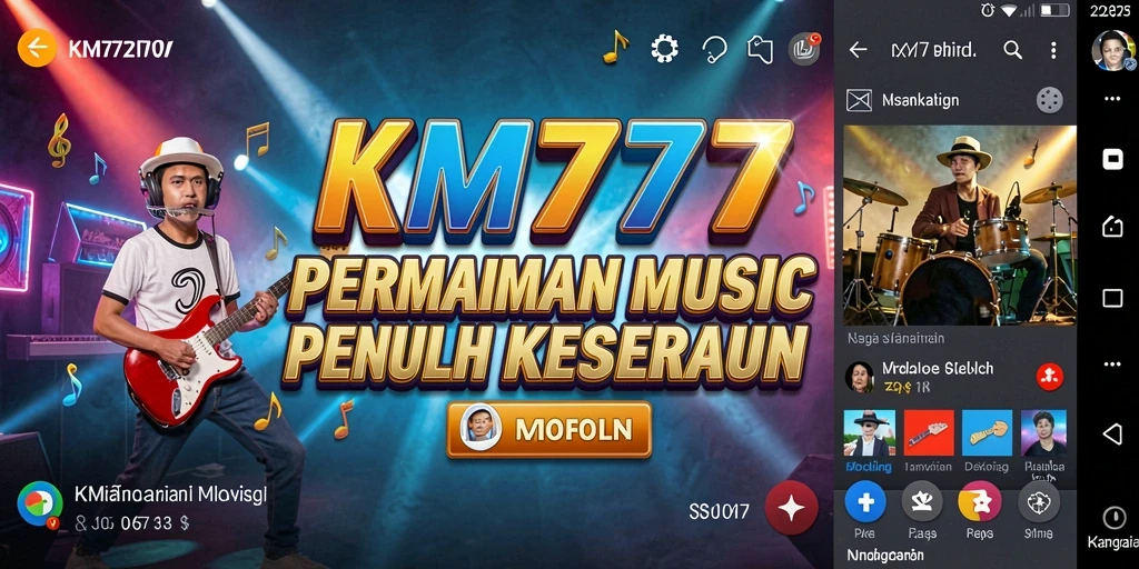 Pengalaman bermain musik yang mengasyikkan dalam KM777.