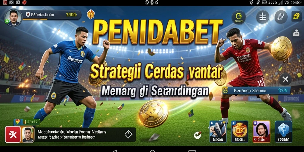 Tampilan menarik dari gameplay strategis PENIDABET.