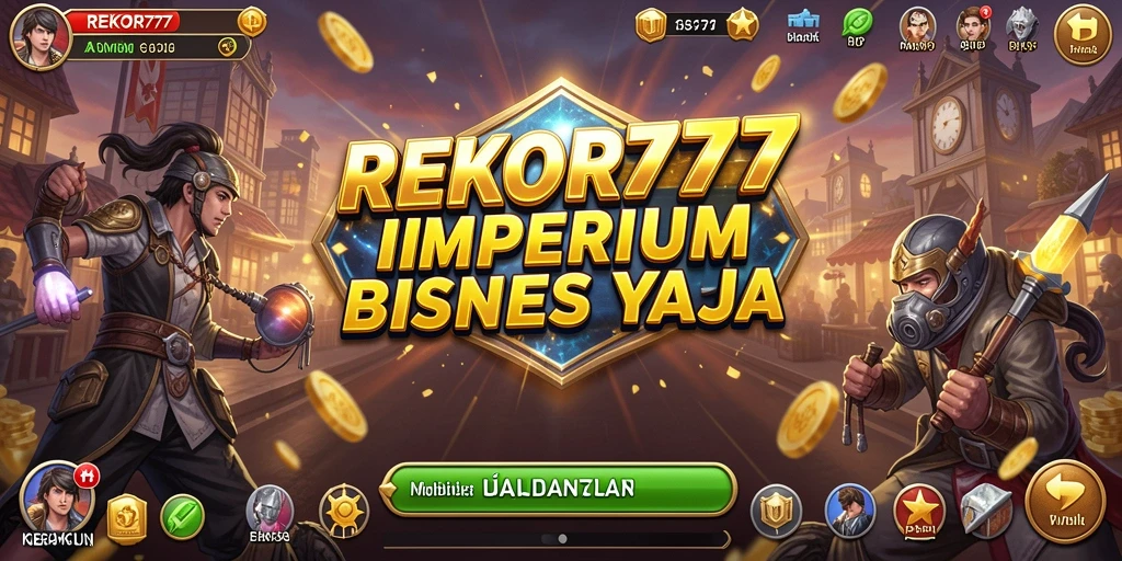 Tampilan menarik dari gameplay REKOR777 yang menantang dan seru.