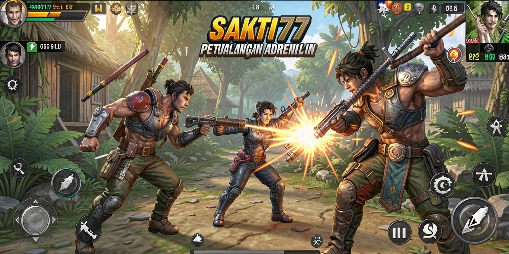 Tampilan menarik dari gameplay SAKTI77 yang penuh aksi.