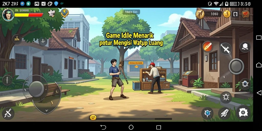 Tampilan gameplay ZK7 yang menarik dan seru dalam setiap momen.